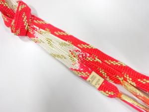 未使用品　正絹　手組帯締め